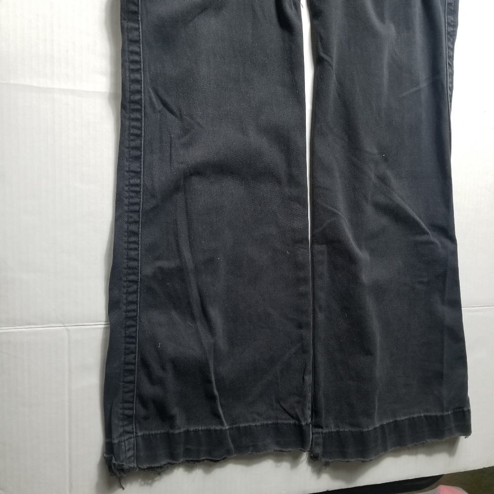 AEROPOSTALE WOMEN'S BLACK SKINNY FLARE PANTS SIZE 13/14 - Picture 14 of 16